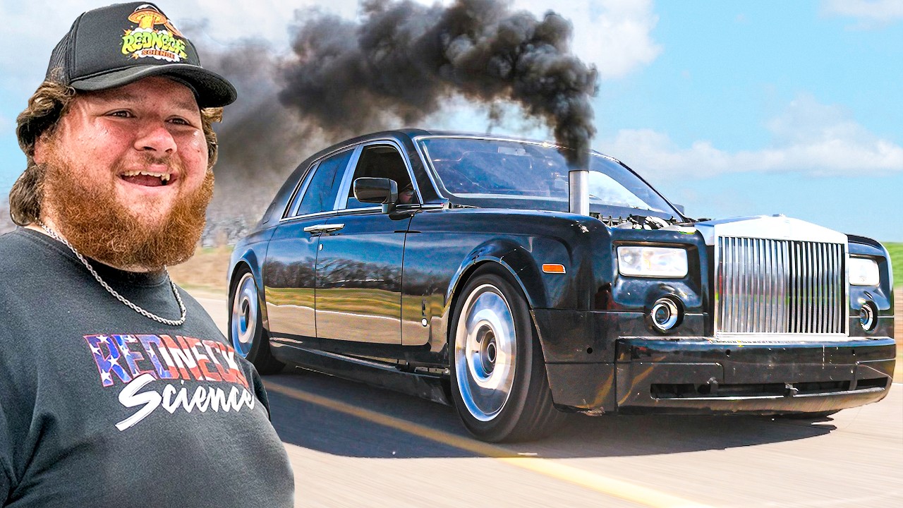Rolls-Royce TDI -  дизеловата лимузина на един каубой.